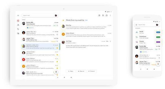 Google zmienia wygląd mobilnego Gmaila i wprowadza nowe funkcje