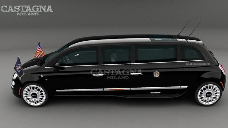 Castagna Milano Fiat 500 limuzyna
