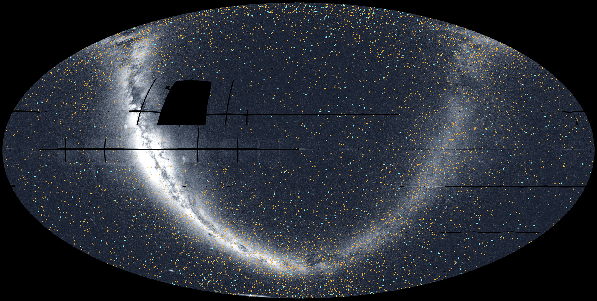 Jest na nim 6000 planet. Spektakularne zdjęcie nieba z teleskopu TESS