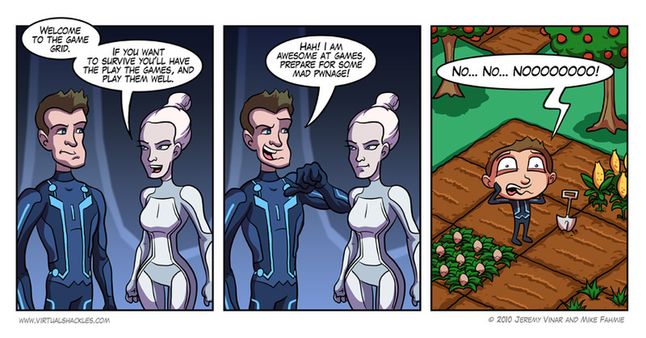 Tron Farmville