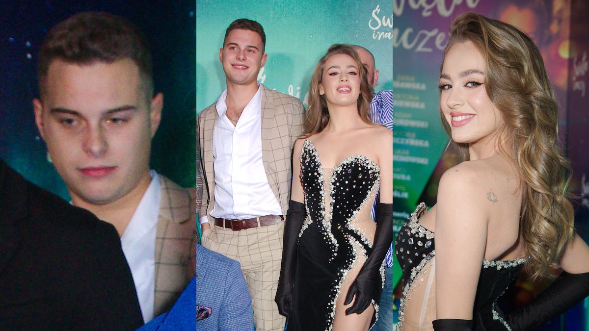 Adam Zdrójkowski i Wiktoria Gąsiewska na jednej ściance. Było dość niezręcznie