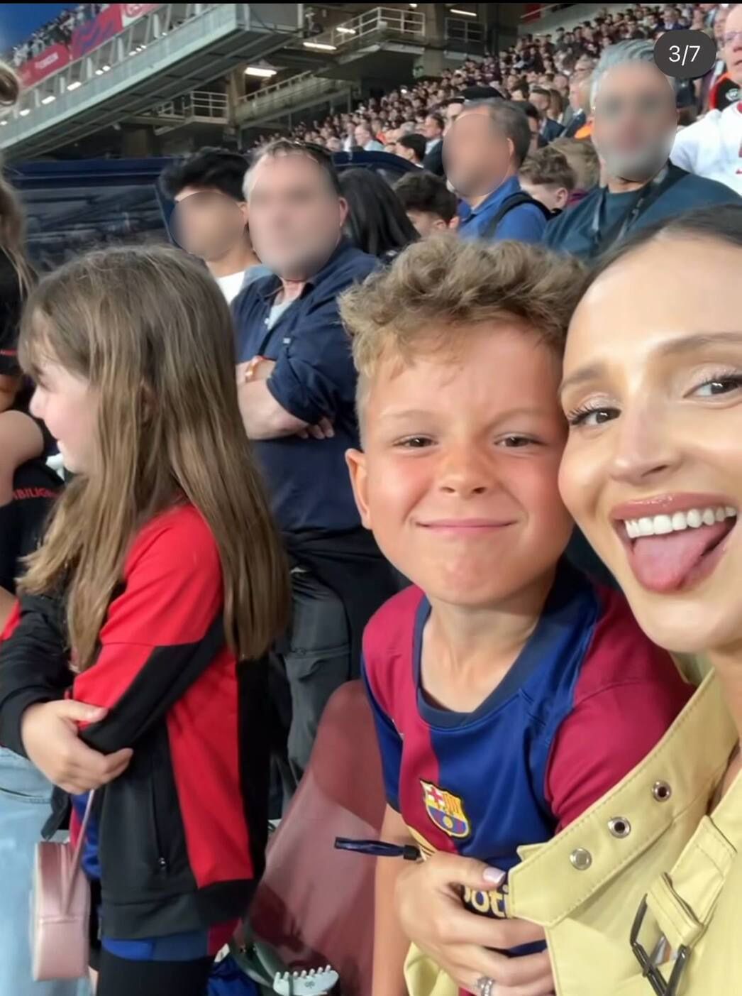 Marina Łuczenko świętuje sukces Wojtka Szczęsnego