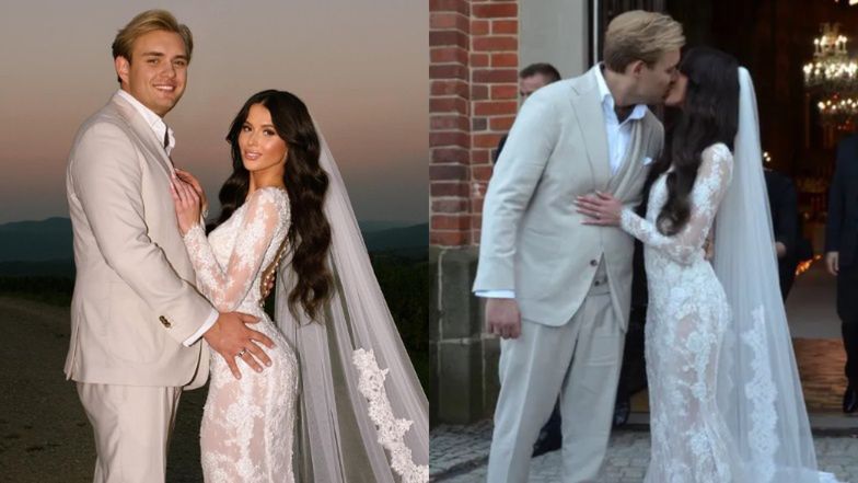 Roksana Węgiel i Kevin Mglej wzięli ślub kościelny