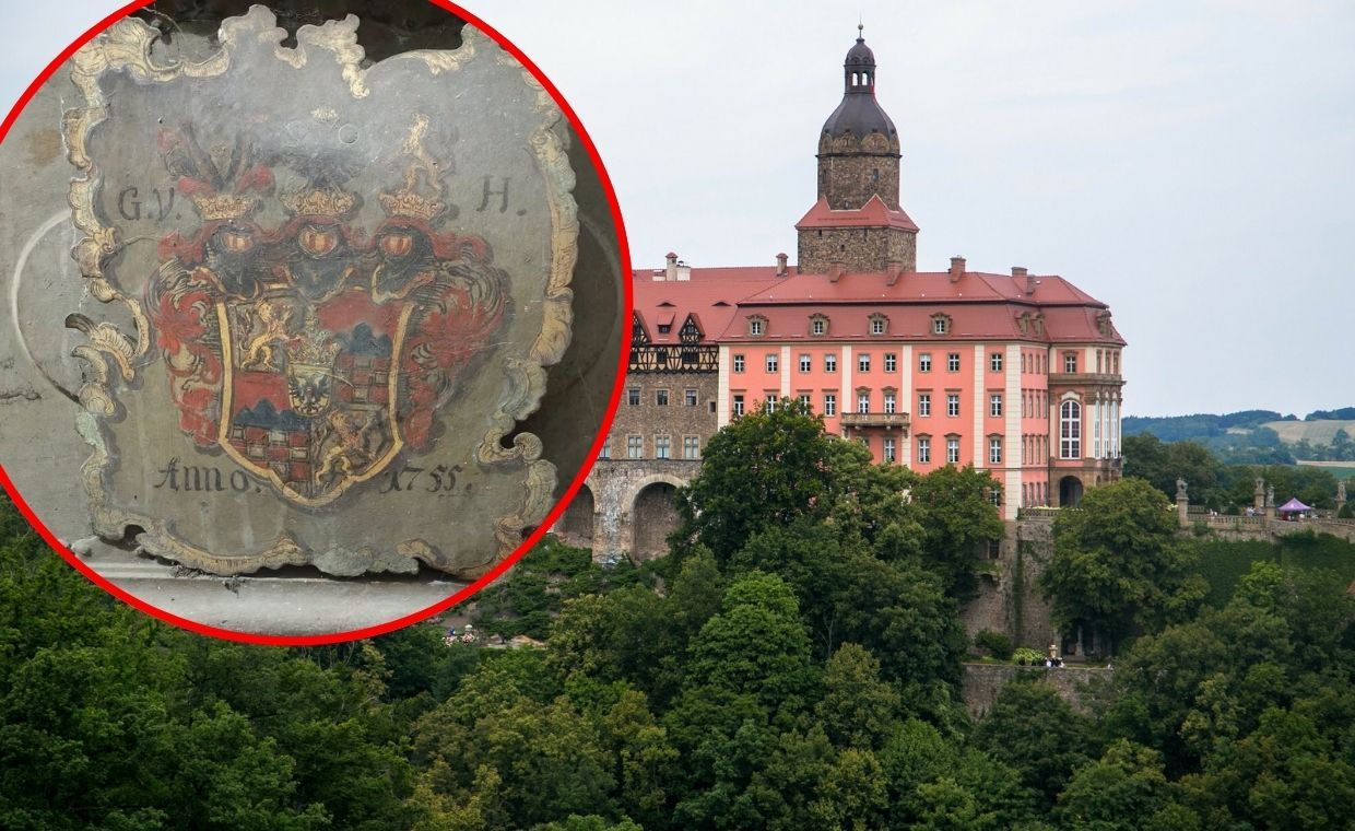 Zdjęcie do aktualności: Odnaleziono trumny rodu von Hochberg. To dawni właściciele zamku Książ