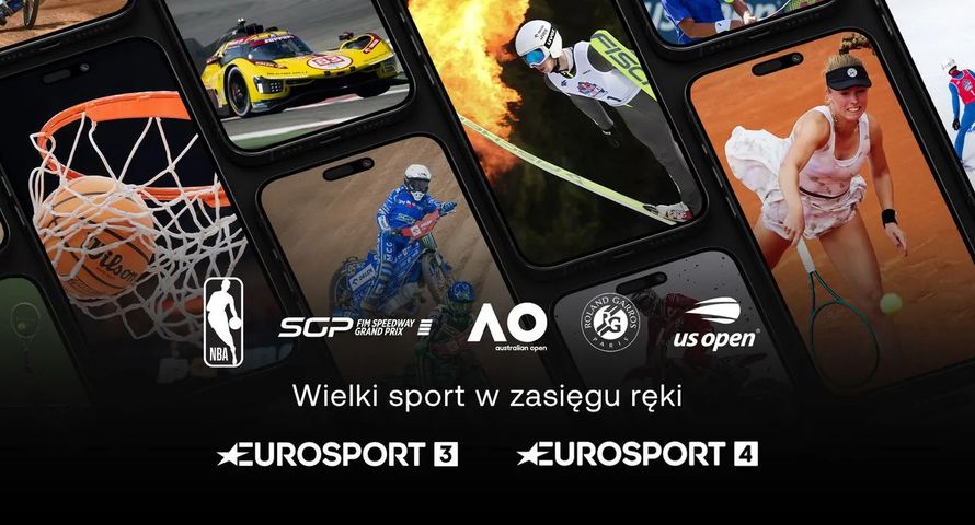 Oficjalnie startują Eurosport 3 i 4. Jakie treści pokażą?