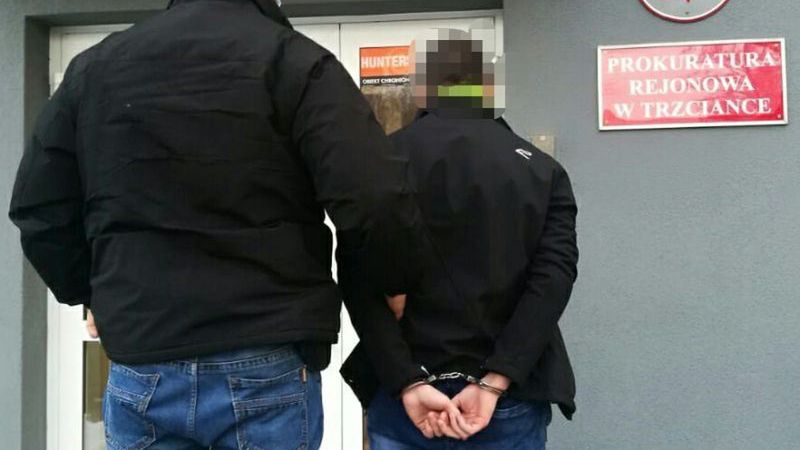 Czarnków. Ma 24 lata i usłyszał 353 zarzuty. Wpadł w ręce policji