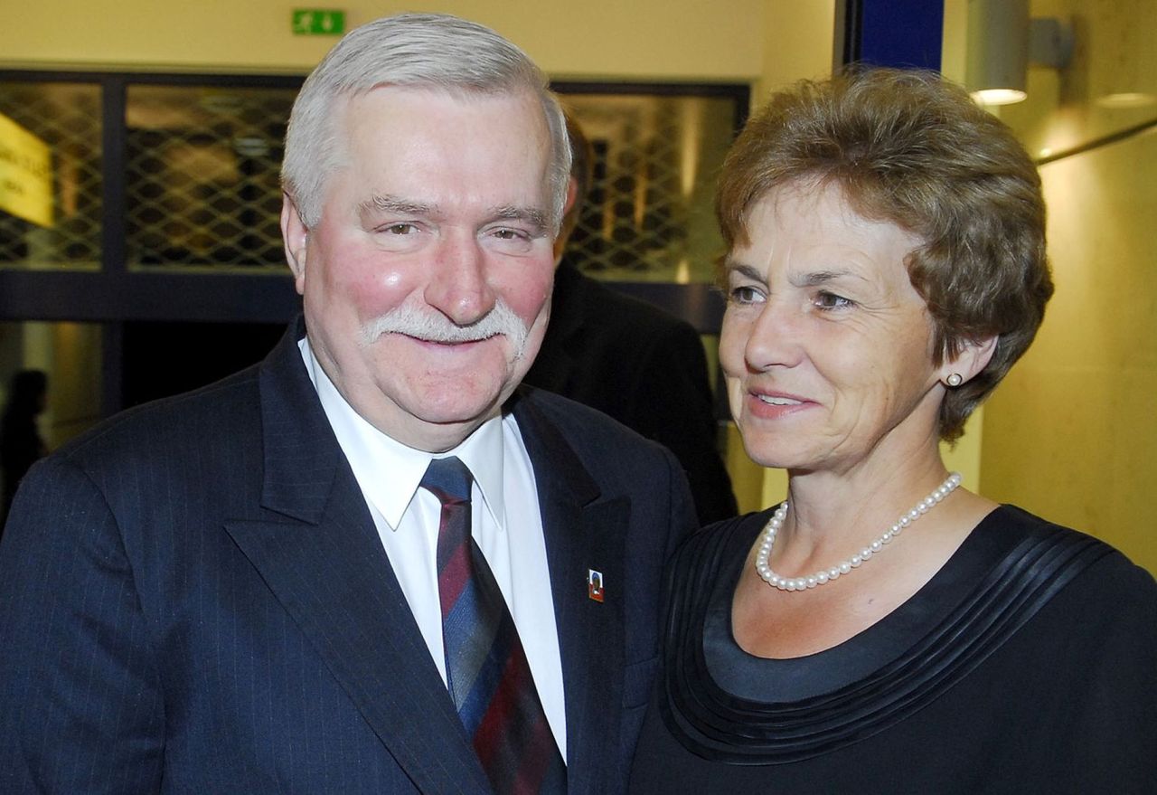 Lech i Danuta Wałęsowie w 2006 roku