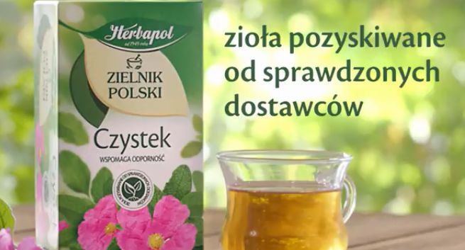 Herbapol reklamuje herbaty ziołowe Zielnik Polski (wideo)