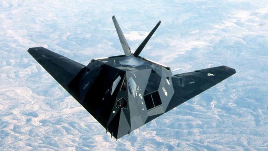 Trudnowykrywalny samolot F-117