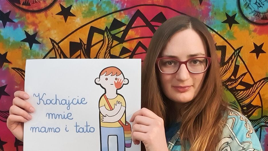 Karolina Plewińska, znana też jako "Szarosen", stworzyła jeden z najpopularniejszych billboardów w Polsce