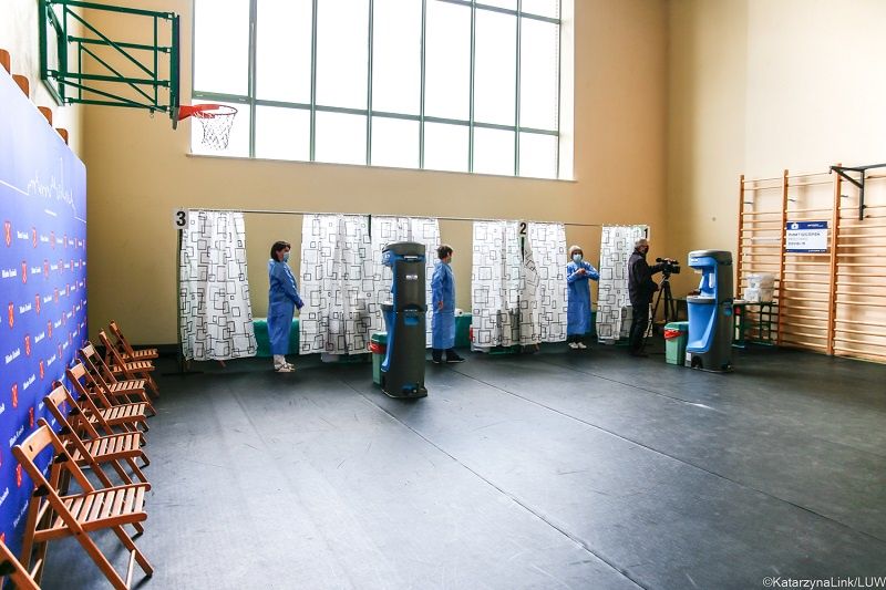 Ruszył pilotażowy punkt szczepień powszechnych w Kraśniku