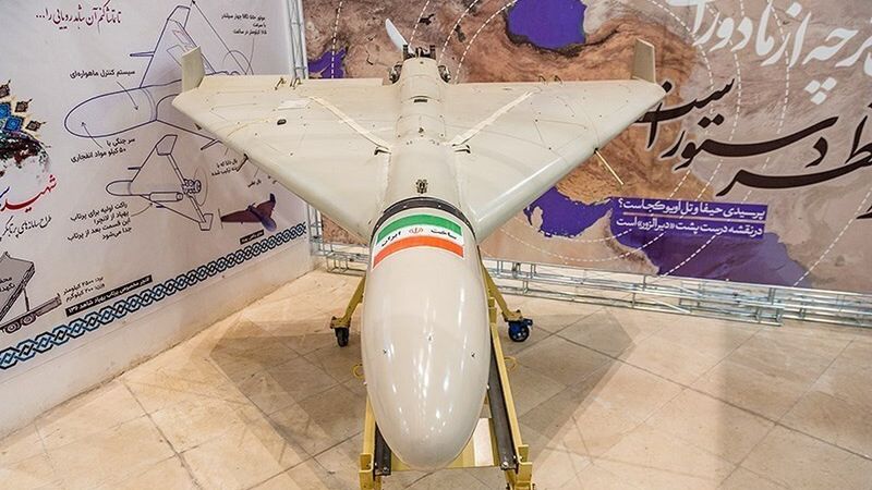 Shahed-136 drone at the Islamic Revolutionary Guard Corps