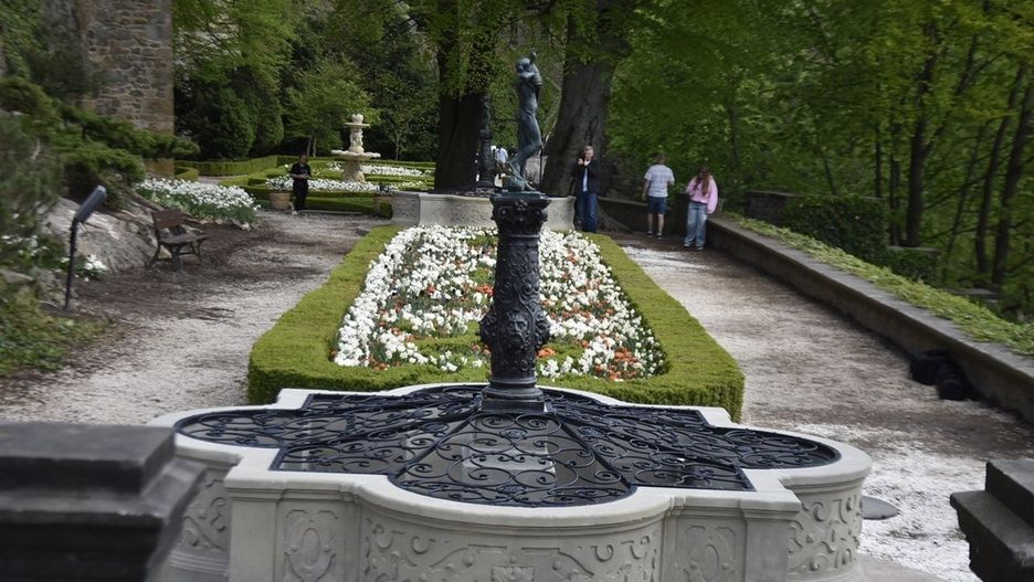 Cudowne tarasy Zamku Książ