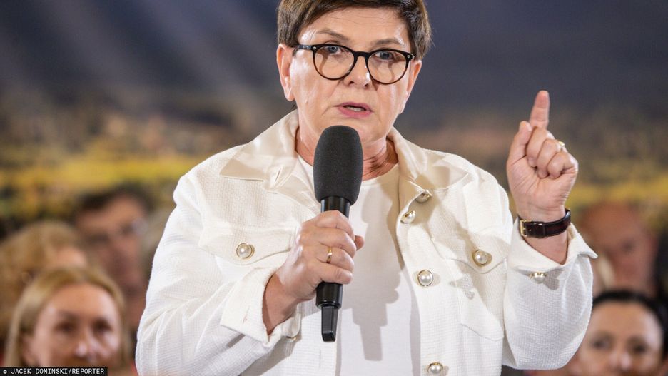 Beata Szyd?o w Pu?tusku
29.08.2023 Pultusk Wizyta Beaty Szydlo 
fot. Jacek Dominski/REPORTER
N/z: Beata Szydlo
Jacek Dominski/REPORTER