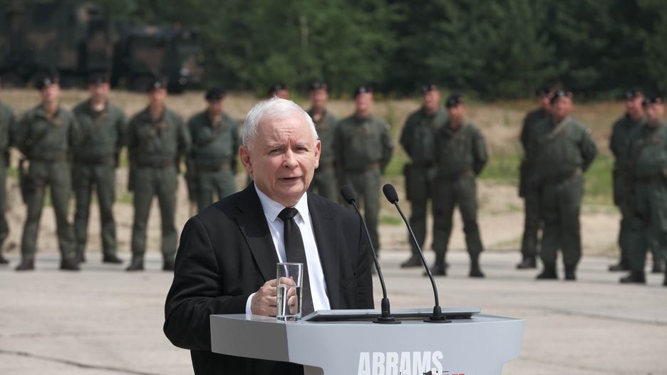 Jarosław Kaczyński zapowiedział zakup amerykańskich czołgów