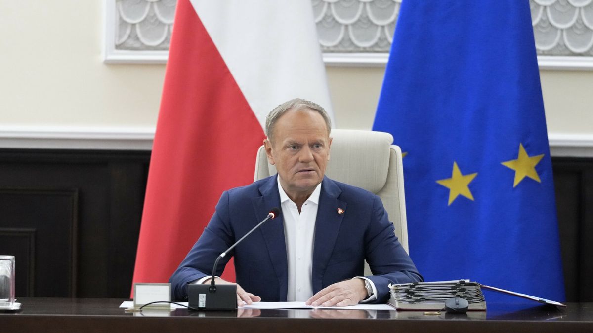 Posiedzenie rz?du
25.03.2025 Warszawa Posiedzenie Rady Ministrow fot. Marysia Zawada/REPORTER
N/z: Donald Tusk
Marysia Zawada/REPORTER