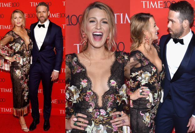 Blake Lively i Ryan Reynolds przytulają się na gali "Time'a" (ZDJĘCIA)