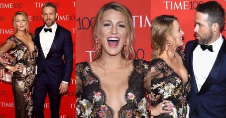 Blake Lively i Ryan Reynolds przytulają się na gali "Time'a" (ZDJĘCIA)