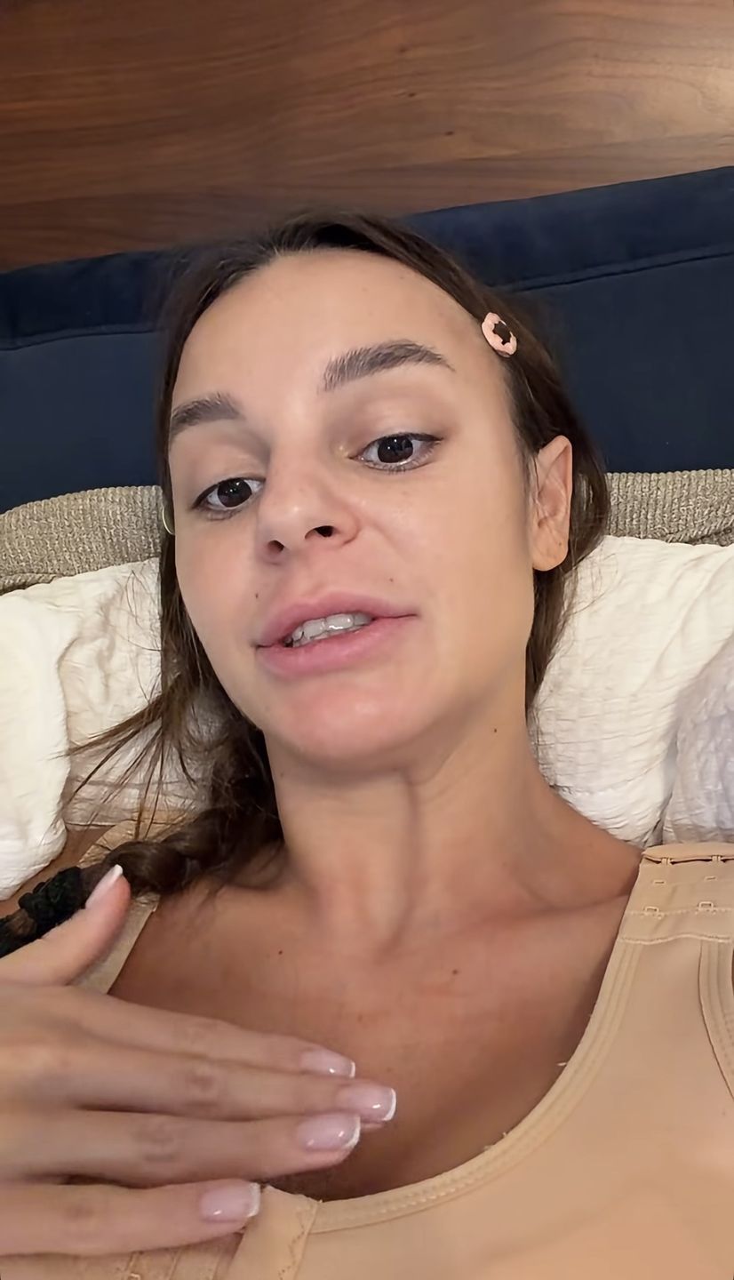 Paulina Rzeźniczak nadaje po operacji