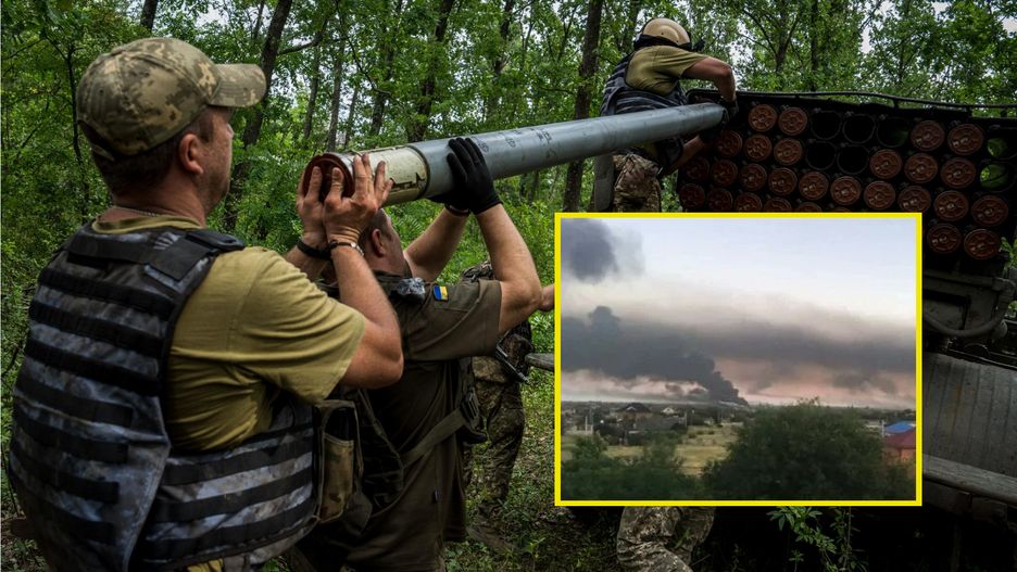 Rosyjska baza w okolicach Melitopola uległa zniszczeniu w sobotę nad ranem. 