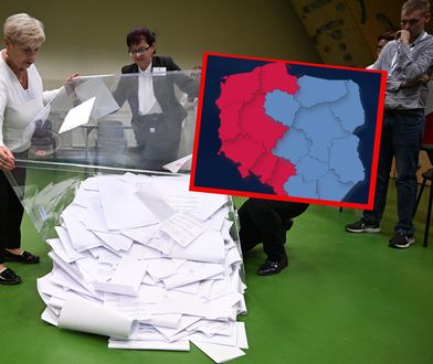 Kto wygrał w województwach? Late poll jasno wskazuje