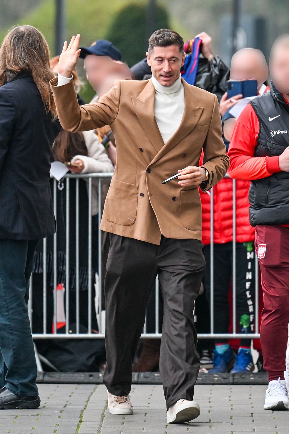 Robert Lewandowski na zgrupowaniu