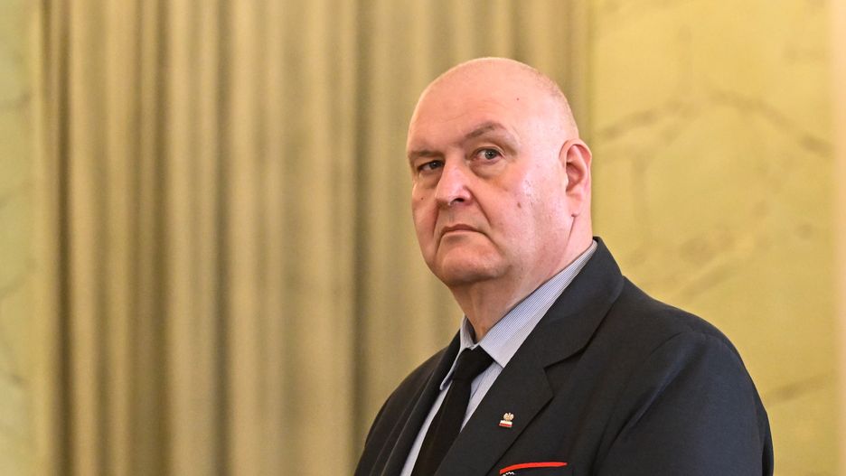 Warszawa, 09.12.2024. Nowy prezes Trybunału Konstytucyjnego Bogdan Święczkowski podczas uroczystości jego powołania, 9 bm. w Pałacu Prezydenckim w Warszawie. (jm) PAP/Radek Pietruszka