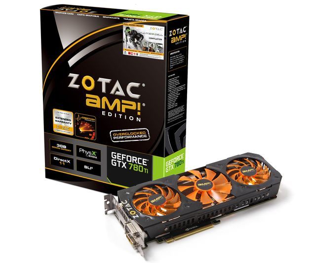 Zotac GeForce GTX 780 Ti AMP! karta graficzna zdjęcie opakowanie