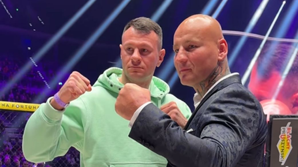 Na zdjęciu od lewej: Arkadiusz Wrzosek i Artur Szpilka