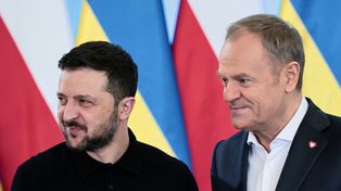 Wymowny wpis Zełenskiego. Tak podziękował Tuskowi za życzenia