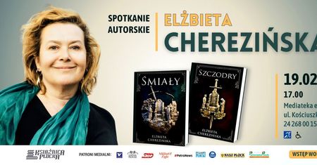 Historia ożywa w Mediatece eMka. Spotkanie z Elżbietą Cherezińską już 19 lutego.