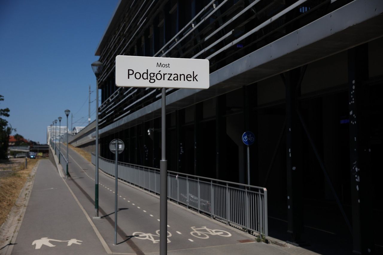 Kładka pieszo-rowerowa w Krakowie ma oficjalną nazwę. Powitajmy most Podgórzanek!