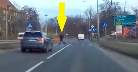 Nagranie z Nysy. Kierowcy citroena zabrakło wyobraźni