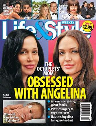 Angelina pomoże swojej psychofance!