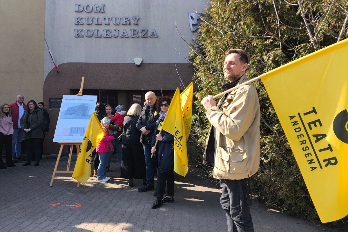 Rusza przebudowa Domu Kultury Kolejarza w Lublinie. Za 73,6 mln zł powstanie Centrum Sztuki Dzieci i Młodzieży