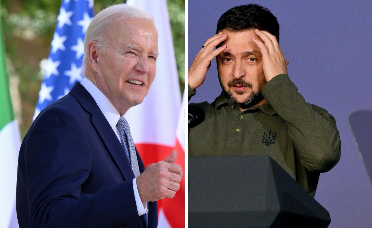 Joe Biden and Volodymyr Zelensky signed a cooperation agreement on security on Thursday.