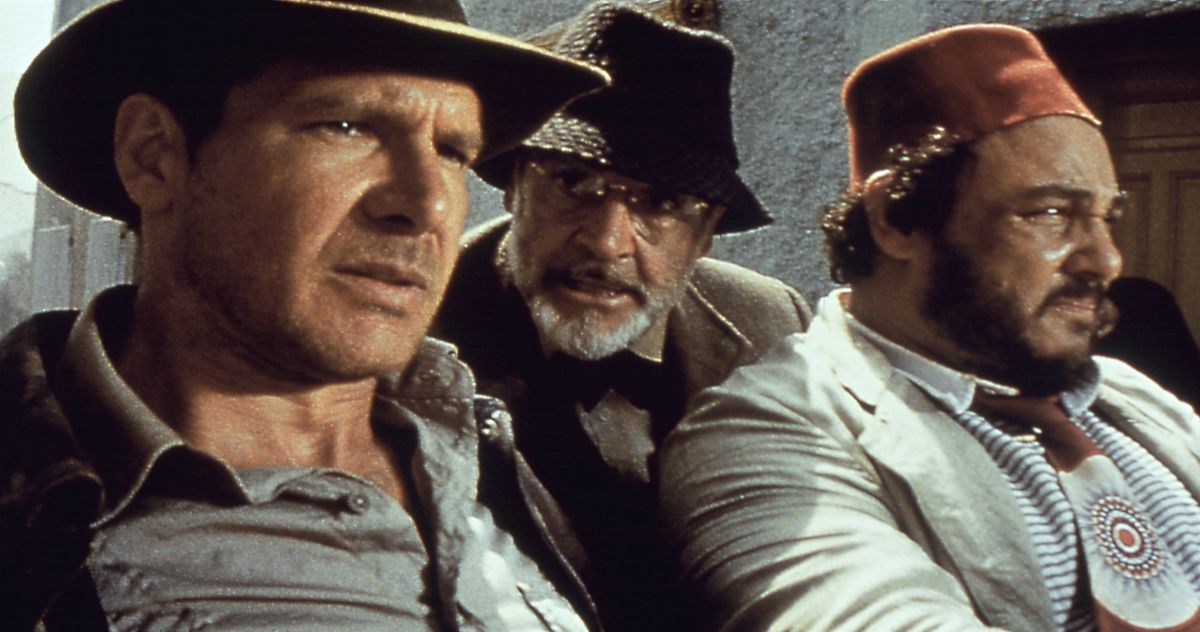 Harrison Ford, John Rhys-Davies, Sean Connery