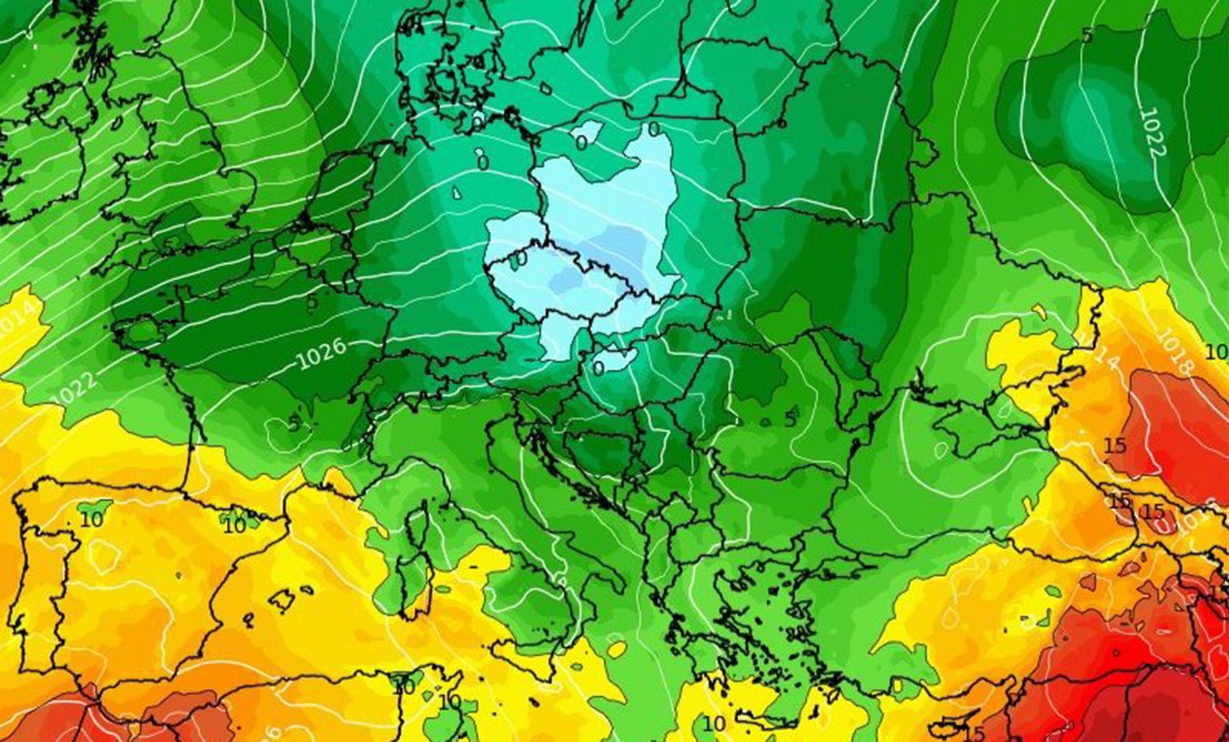 Pogoda. Zmiana w prognozach. -3 st. C i nowy front