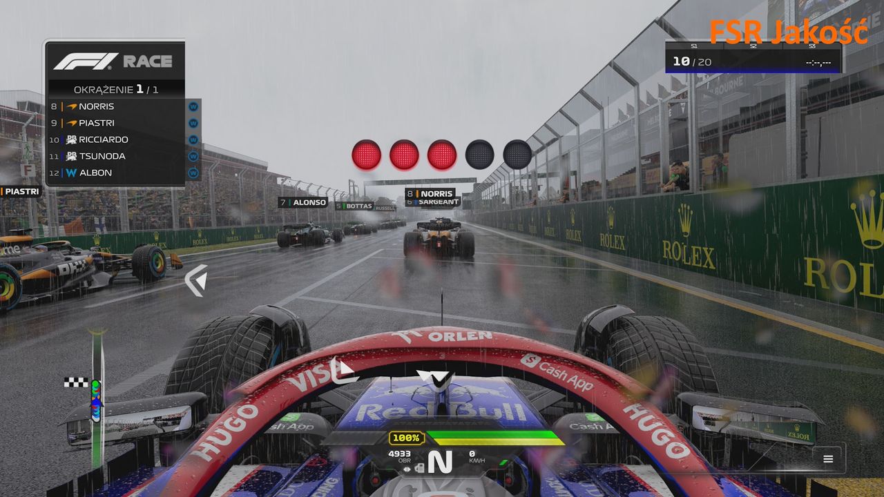 NVIDIA GeForce RTX 5090 Founders Edition - F1 24 FSR