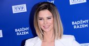 Małgorzata Tomaszewska zadała szyku. Elegancka mini przykuwała wzrok
