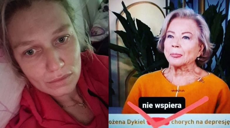 Specjalistka psychiatrii krytykuje "mądrości" Bożeny Dykiel o walce z depresją: "BEZSENSOWNA PAPLANINA"