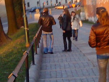 Curuś z Colinem na Wawelu! (ZDJĘCIA)