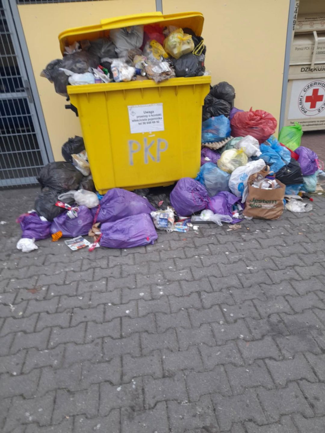 Tak jeszcze rok temu wyglądał śmietnik przy ul. Ligi Polskiej