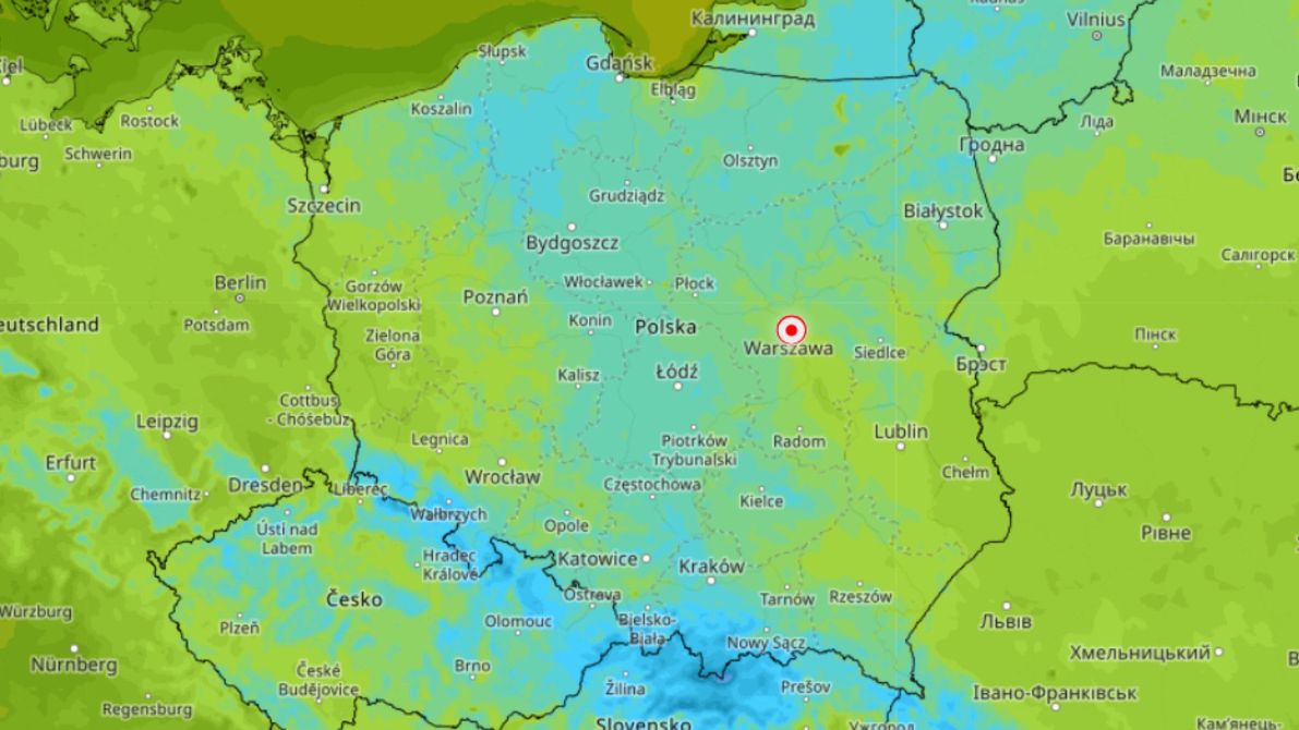 Pogoda na wtorek i środę w Polsce