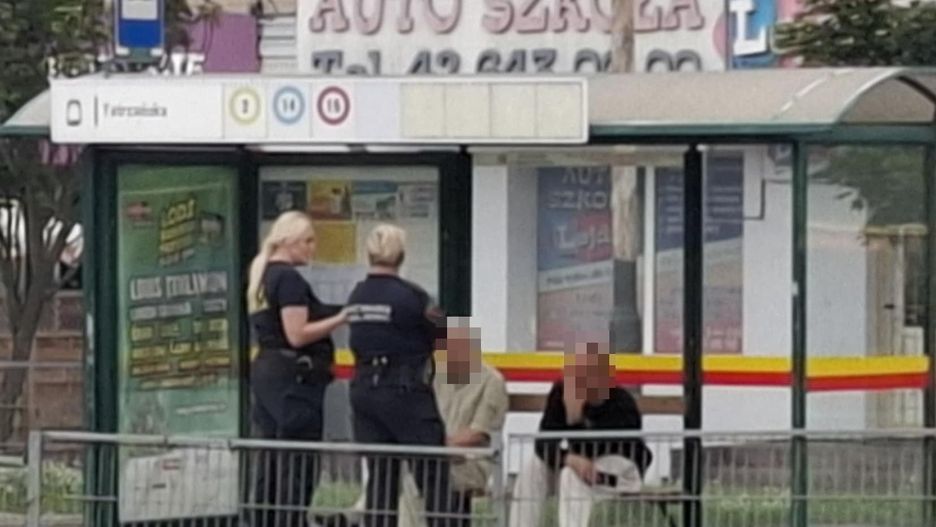 Złodziej na przystanku