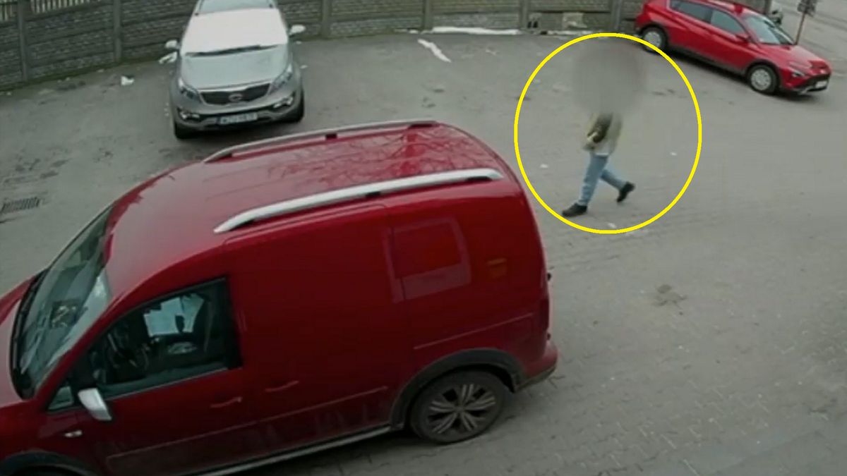 Złodziej został nagrany