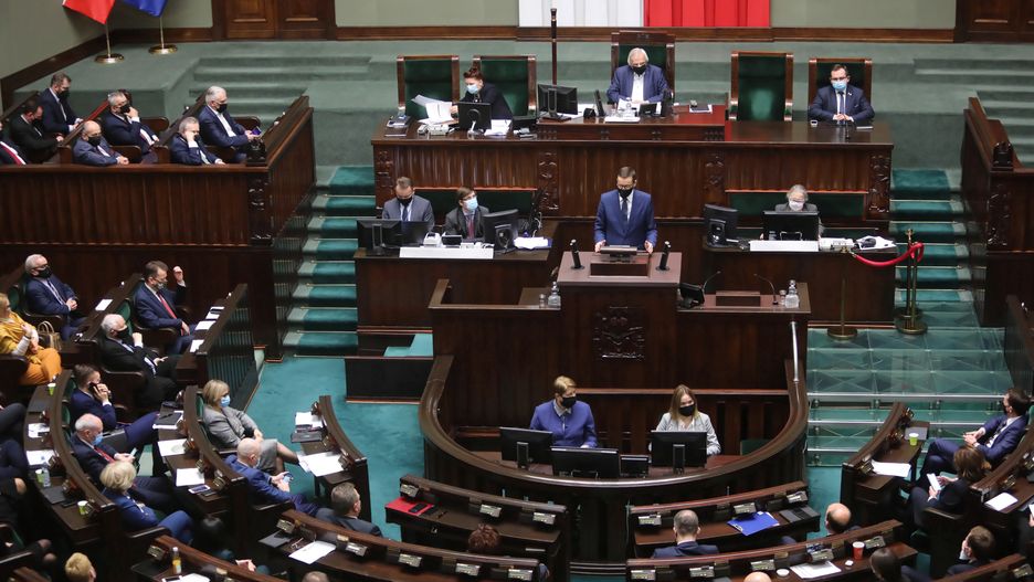 Sejm. W środę wieczorem odbyła się debata nad wnioskiem o wotum nieufności wobec wicepremiera Jarosława Kaczyńskiego