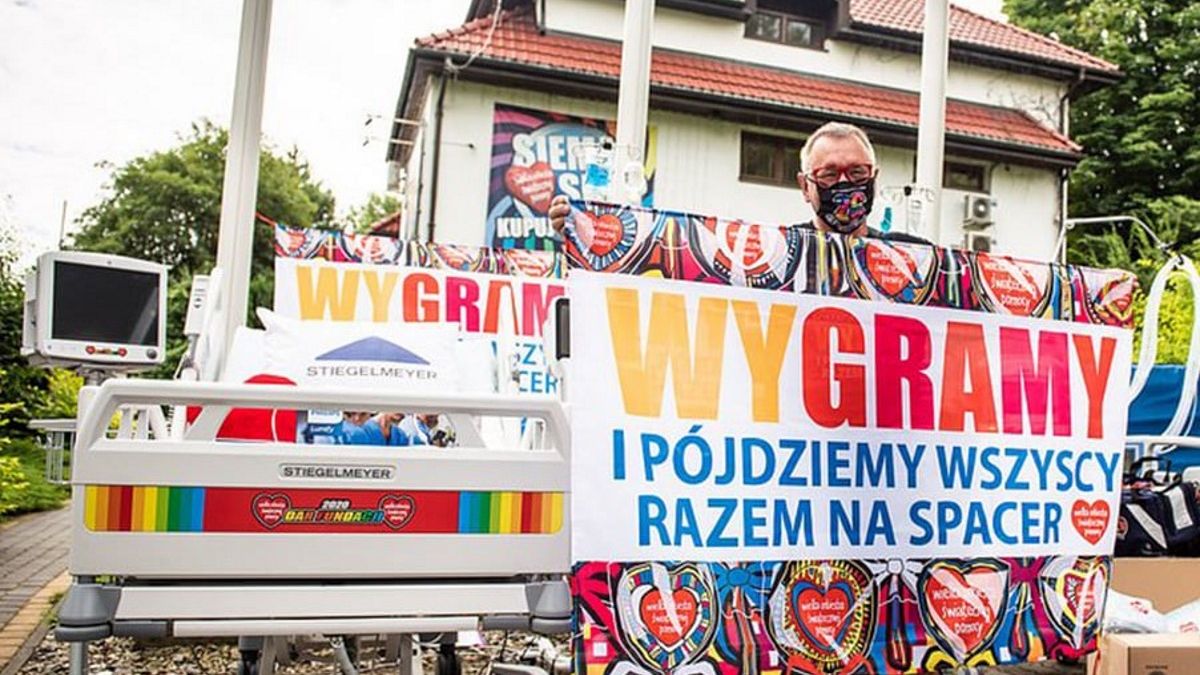 WOŚP przekazuje łóżka dla oddziałów walczących z koronawirusem