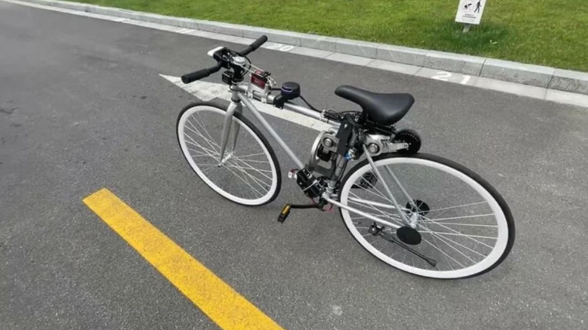Autonomiczny rower firmy Huawei
