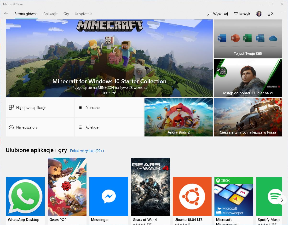 Microsoft Store nie przypomina swojego poprzednika z Windows 8. Jego popularność jest jednak niewiele większa